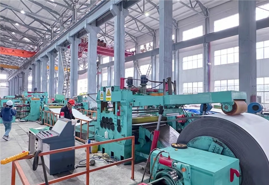 Wuxi TAIDING Stainless Steel Co., Ltd. প্রস্তুতকারকের উৎপাদন লাইন